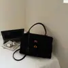 Bolso Tote de Gran Capacidad para Viajes Diarios Bolso Cruzado de Moda para Mujer Estilo Perezoso Bolso de Axila Bolso Cruzado de un Solo Hombro de Moda Ins