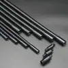 Luminária de mesa LED pescoço de ganso tubo metálico flexível, posicionamento dobrável universal rosca oca suporte de lâmpada acessório tubo de cobra