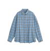 Ropa para Hombre North Boundary Marca de Tendencia Americana 2025 Otoño Nueva Camisa a Cuadros Retro Camisa de Manga Larga para Hombre Chaqueta de Pareja