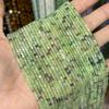 2*2mm piedra natural corte recto cuadrado pequeño cuadrado cristal cuadrado ágata azúcar cuentas sueltas accesorios de joyería DIY