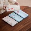 Toalla de té de gamuza engrosada Nueva toalla de trapo absorbente para mesa de té Juego de té Kung Fu Accesorios para ceremonia del té Impresión a color Caqui