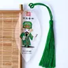 Marcador de Página com Veios de Folha de Personagens da Ópera de Pequim Marcador de Página de Personagens da Ópera Chinesa para Amigos Estrangeiros Marcador de Página Criativo