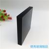 Fábrica directa de Dongguan puerta de vidrio negro vidrio con pintura negra panel de cristal negro vidrio microcristalino negro