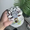 Chen Zheyuan (Yuan) Celebridad Hecha a Sí Misma Colgante de Bolso Qihang Mini Abanico Reflectante Etiqueta de Nombre Set Completo Terminado Hecho a Mano