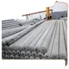 Postes eléctricos de cemento con brida de 18 m, postes eléctricos de cemento resistentes a la tracción de 10 kV, postes eléctricos de hormigón armado de 21 m