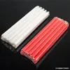 Velas domésticas vermelhas e brancas opções multiespecificação velas comuns para iluminação sem fumaça românticas para casamento vela longa de emergência