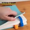 Marcapáginas de Pasar Páginas, Clip Multifuncional para Libros de Lectura, Nuevo Clip de Pato Automático para Pasar Páginas, Marcapáginas Creativo de Silicona Suave