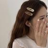 Pasador de onda Morandi clip de corazón de niña linda para flequillo pasador versátil clip lateral clip para pelo de la frente accesorios para el cabello