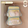 Bolsa de almacenamiento colgante para ropa interior, bolsa colgante mágica para guardar calcetines, organizador de calcetines de pared para armario de dormitorio estudiantil