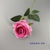 Rosa de Veludo Simulado Rosa de Veludo de Toque Único Rosa de Dia dos Namorados Decoração Floral Cachoeira Arranjo de Flor de Mesa