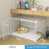 Jaula para gatos con inodoro villa espacio libre grande interior jaula vacía casa para gatos hogar tres niveles gato pequeño casa para gatos