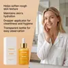 Sérum Clareador de Cúrcuma Extrato de Cúrcuma Vitamina C Niacinamida Leve Refrescante Suave Clareador Cuidados com a Pele com Conta-gotas
