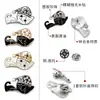 Prontos para envio, broches requintados e únicos cravejados de diamantes, acessórios DIY estilo doce para roupas, bolsas e sapatos, feitos de liga de zinco