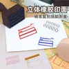 Sello Esponja para Colorear con Mango de Madera Transfronterizo Bloc de Notas Tinta para Estampar Material para Manchar Plantilla Recortada Herramienta para Colorear