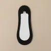 Calcetines de Hilo de Seda Color Crema Finos Invisibles Tipo Barco Verano Antideslizantes Sin Talón Base de Algodón Tacones Altos Corte Ultra Bajo Calcetines Invisibles Mujer