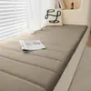 Almofada para Bay Window Feita Sob Medida de Fábrica com Bordas Penduradas, Tecido de Veludo Teddy, Removível e Lavável, Adequada para Todas as Estações, Almofada de Assento Tatami para Quarto e Varanda