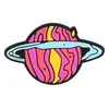 Decoração para Sapato de Borracha Macia PVC de Astronauta Espacial Acessórios para Tamanco Desenho Animado Fivela Decorativa Fivela de Sapato Destacável DIY Acessório de Sapato