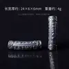 Colgante de Candado de Fortuna de Plata Vintage Pulsera de Cuerda Trenzada Hecha a Mano Accesorios para Collares Joyería Campana Tubo Plegable Venta al por Mayor