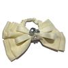 Lazo Fresco y Sencillo Flor de Pedrería 2024 Nueva Moda Retro Lazo para el Cabello Cuerda Francesa Tocado Accesorios para el Cabello para Mujeres