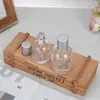 Frasco de Perfume de Laboratório Transparente 30ml Spot Frasco Sub-Frasco de Vidro com Fecho de Baioneta Frasco Spray Cosmético Portátil Frasco Vazio