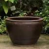 Jarra grande para plantar árboles, jarra de agua grande de estilo antiguo y rural extragrande para encurtir chucrut, jarra grande con agua corriente, verduras encurtidas, planta Waled
