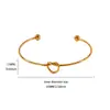 Pulsera de Acero de Titanio Amazon, No se Desvanece, Pulsera Ajustable de Acero Inoxidable para Mujer, Sensación Exagerada de Alta Gama, Pulsera Abierta al por Mayor