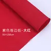 Papel de regalo para flores frescas de 48 colores, ramo de dibujos animados, materiales para arte floral DIY hechos a mano, papel crepé, papel con borde enrollado, papel crepé de color liso enrollado