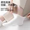 Meias de Algodão Puro para Mulheres, Meias Curtas Finas de Verão Antiodor, Absorventes de Suor Respiráveis Meias Cano Baixo, Meias Invisíveis Versáteis Sem Costura