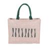 Bolsa de Yute de Mano, Bolsa de Regalo de Lino, Bolsa de Compras de Algodón y Lino, Bolsa de Yute Vintage, Bolsa de Souvenir al por Mayor