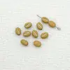 Cuentas de Aleación Granos de Café Color Macarrón Cuentas de Granos de Café Joyería Hecha a Mano DIY Colgante para Bolso Pulsera Material