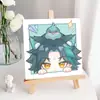 Genshin Impact Pintura al Óleo Digital DIY Dios del Agua Furina Animación Bidimensional Periférico Caricatura Pintura Decorativa Pintada a Mano Venta al por Mayor