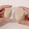 Huevo de Belleza Forma de Gota de Agua Corte Dos Filos Esponja de Polvo Hidrofílica de PU Herramientas de Belleza Logo Personalizado