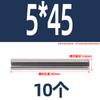 Acero inoxidable 304 pasador cilíndrico elástico pasador de posicionamiento pasador de chaveta pasador de resorte pasador M2M3M4M5M6M8-M12