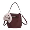 Bolso de Mujer Retro de Nicho de Moda Tendencia 2025 Nuevo Bolso Cruzado Versátil Casual Bolso de Mano de Gama Alta Bolso Cubo
