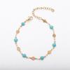 Jinyiyuan Pulsera de Amor de oro de 18K acero inoxidable galvanizado color goteo moda nicho nuevo ventas directas de fábrica
