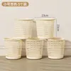 Lixeira para Sala de Estar, Quarto, Cozinha, Vaso Sanitário, Banheiro, Grande Capacidade Escritório Cesto de Papel Vazado de Plástico Sem Tampa