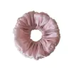 Elástico de Cabelo Coque Plissado Estilo Coreano com Chiffon Brilhante, Corda de Cabelo Doce Francesa de Alta Qualidade, Versátil para a Primavera