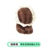 Escolha de Hongxiu - Coque Sintético para Mulheres com Presilha de Garra, Rabo de Cavalo Baixo, Coque Estiloso, Aplique de Cabelo Fofo na Parte de Trás da Cabeça