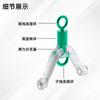 Novo anti-enrolamento oito anéis sub-linha bifurcação peixe gancho ramo clipe silicone duplo gancho anti-enrolamento feijão conector acessórios