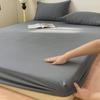 Cuatro Estaciones Engrosado Algodón Cepillado Cama Sábanas de Cama Pieza Única Algodón Puro A Prueba de Polvo Cubierta de Colchón Tatami Cubierta Protectora Sábanas de Cama Cubierta Todo Incluido
