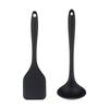 Espátula de Silicona, Espátula para Suplementos Alimenticios, Cuchara Pequeña Mini, Cuchara para Freír, Espátula Especial para Cocinar en Sartén Antiadherente, Juego de Utensilios de Cocina