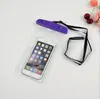 Natação na Praia Tela Sensível ao Toque Caixa de Mergulho Adequada para Apple 6,5 polegadas Pvc Transparente À Prova D'água Luminoso Fluorescente Saco À Prova D'água para Celular