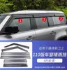 Adequado para Land Rover Defender 110 2020-2024 Protetores de Chuva e Sol para Janelas do Defender 110