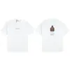 Camiseta Pesada Stone 260g com Estampa de Bússola com Logo, Caimento Solto, Estilo Tendência para Casal, Manga Curta, Unissex
