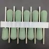 10 Piezas mango de 2.35mm cabeza de lijado de uñas de silicona cabeza de lijado de goma para pulir jade herramientas de pulido para productos de hueso