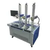 Máquina de marcação a laser de fibra óptica de três cabeças, máquina de gravação em gabinete de mesa para metal e plástico, máquina de solda, máquina de gravação Ruiou, Wenzhou