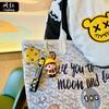 Boutique de Celebridades de Internet Helado Niños y Niñas Llavero Dibujos Animados Muñeco Chanzui Llavero de Coche Regalo Exquisito