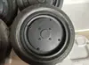 Patinete Eléctrico de Equilibrio de 10 Pulgadas Controlado con el Pie Motor de Cubo sin Escobillas DC Rueda de Potencia Plástica Luminosa Universal Accesorios