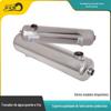 Trocador de calor tubular trocador de calor de banho transmissor de água fria e quente trocador de calor 3T trocador de calor para piscina transfronteiriço