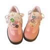 Hebilla de zapato con flor pequeña de lana del mismo estilo de Corea del Sur, lazo de perla de ballet, flor de zapato, zapatos de entrenamiento alemanes, hebilla de cordón de amor decorativa